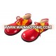 Plastic Red Yellow Green Color Clown Shoes For Carnival/Party